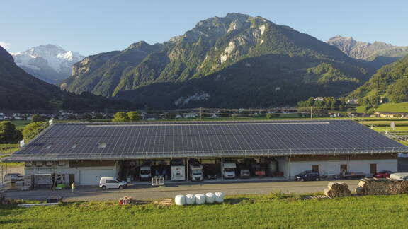 PV-Anlage Pferdesportcenter Matten
