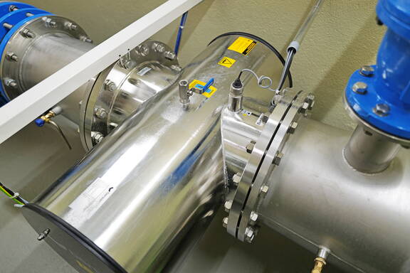 Die UV-Anlage in der Brunnstube Kammri macht Rohwasser zu Trinkwasser