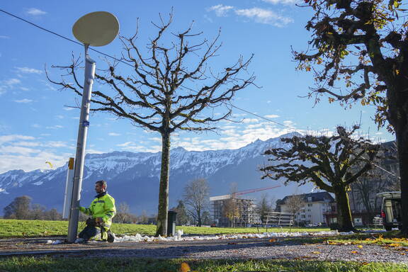 Umrüstung der öffentlichen Beleuchtung im Schuhgässli

