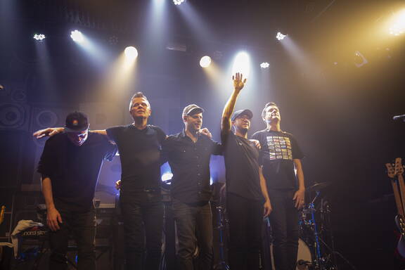 Gebührender Abschluss: RITSCHI und Band am letzten Energy On Stage.
